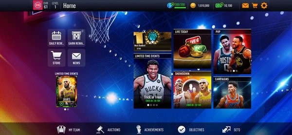 劲爆美国职蓝官方手游(NBA LIVE) v9.1.20 安卓版 1
