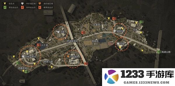 暗区突围体验服农场地图资源攻略 暗区突围体验服农场地图资源攻略