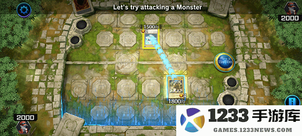 游戏王大师决斗拖动卡牌方法