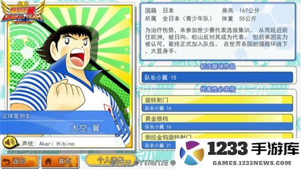 队长小翼最强十一人角色介绍