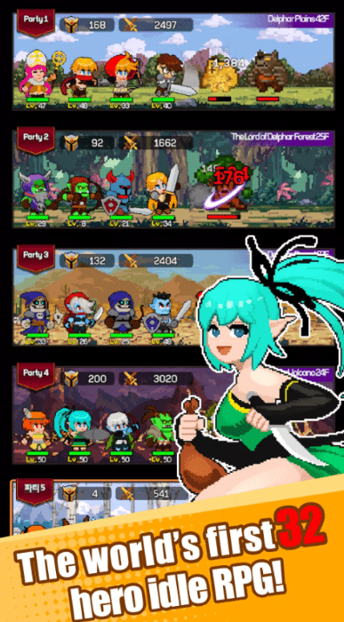 32英雄放置军团大战游戏 v1.3.78 安卓版 0