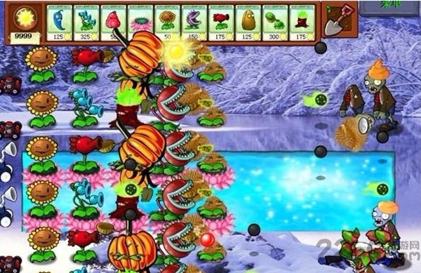 植物大战僵尸冰雪版无限钻石 v12.3.1 安卓版 3